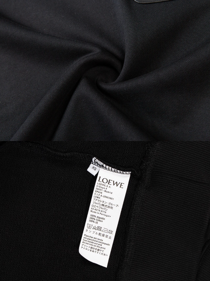 LOEWE ANAGRAM LEATHER PATCH HOODIE– 1:1 HIGH END