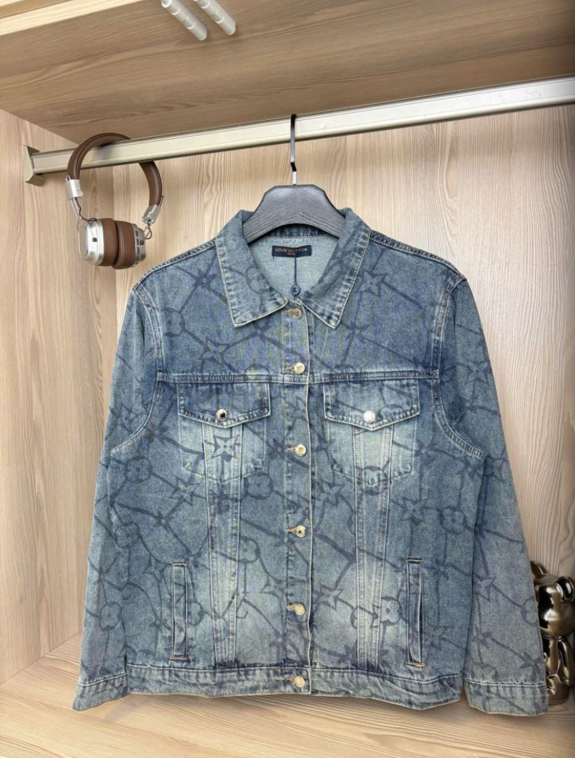 LOUIS VUITTON LV monogram GRAFFITI DENIM JACKET – 1:1 HIGH END