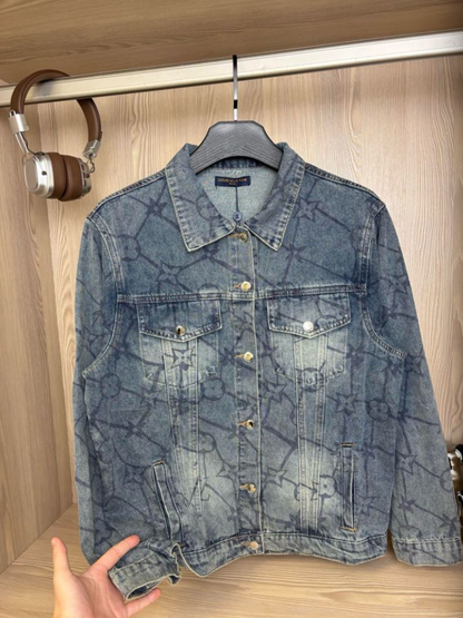 LOUIS VUITTON LV monogram GRAFFITI DENIM JACKET – 1:1 HIGH END