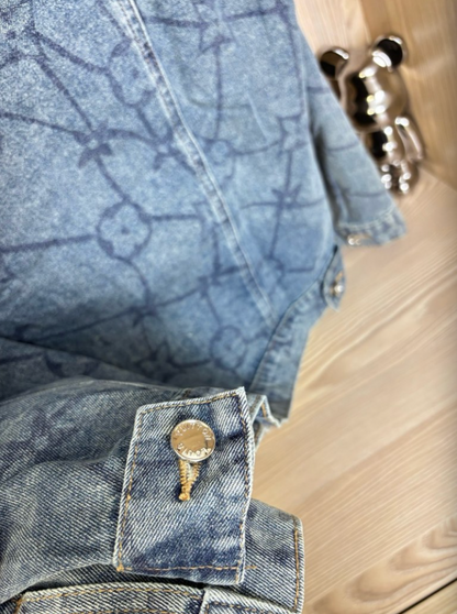 LOUIS VUITTON LV monogram GRAFFITI DENIM JACKET – 1:1 HIGH END