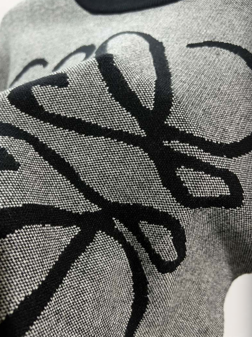 LOEWE BIG ANAGRAM RETRO JACQUARD SWEATER– 1:1 HIGH END
