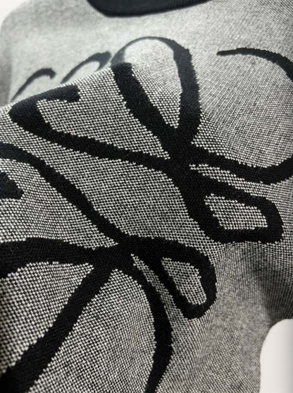 LOEWE BIG ANAGRAM RETRO JACQUARD SWEATER– 1:1 HIGH END