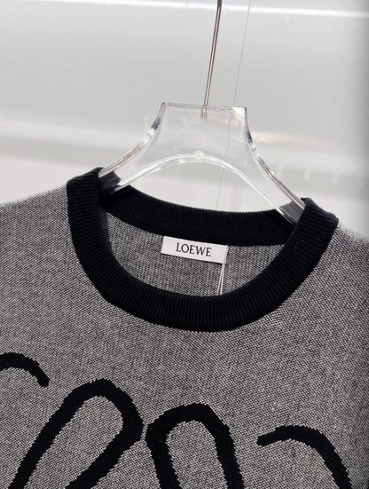 LOEWE BIG ANAGRAM RETRO JACQUARD SWEATER– 1:1 HIGH END