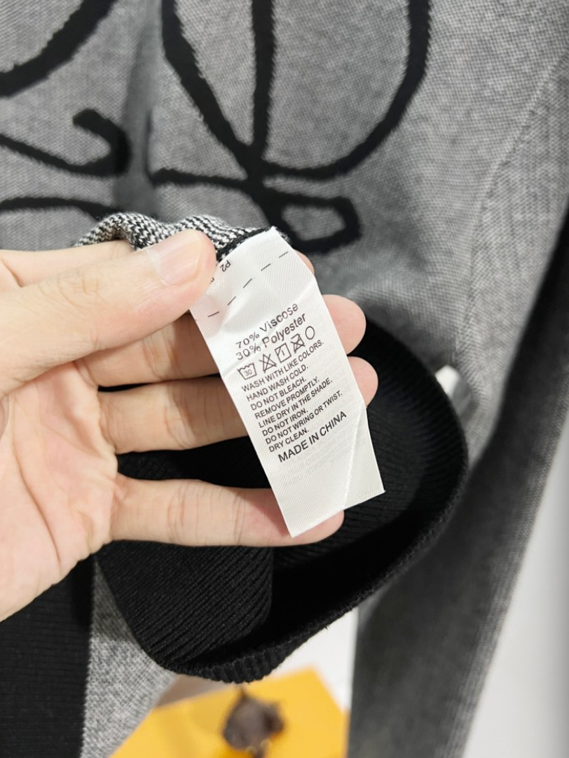 LOEWE BIG ANAGRAM RETRO JACQUARD SWEATER– 1:1 HIGH END