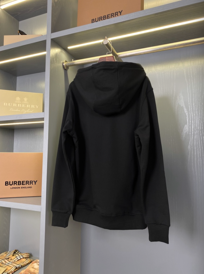 BURBERRY EMBROIDERED EKD OVERSIZED HOODIE– 1:1 HIGH END