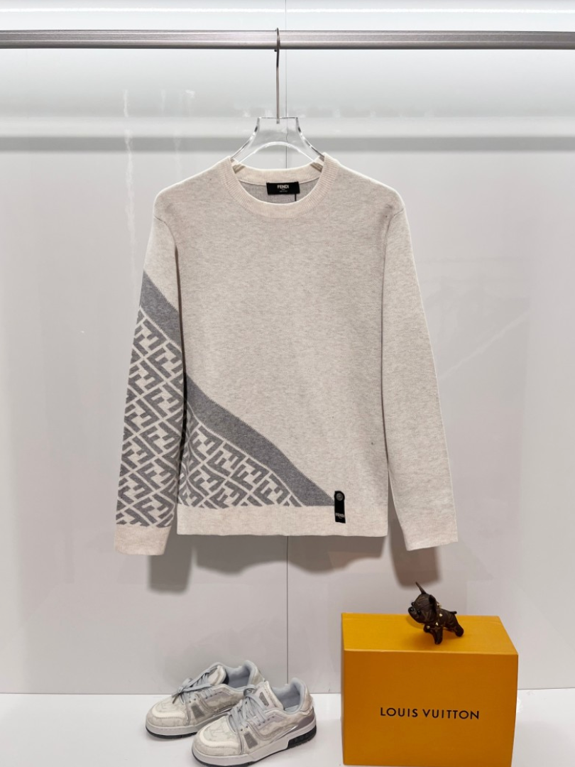 FENDI SIDE MONOGRAM FF RETRO KNIT SWEATER– 1:1 HIGH END