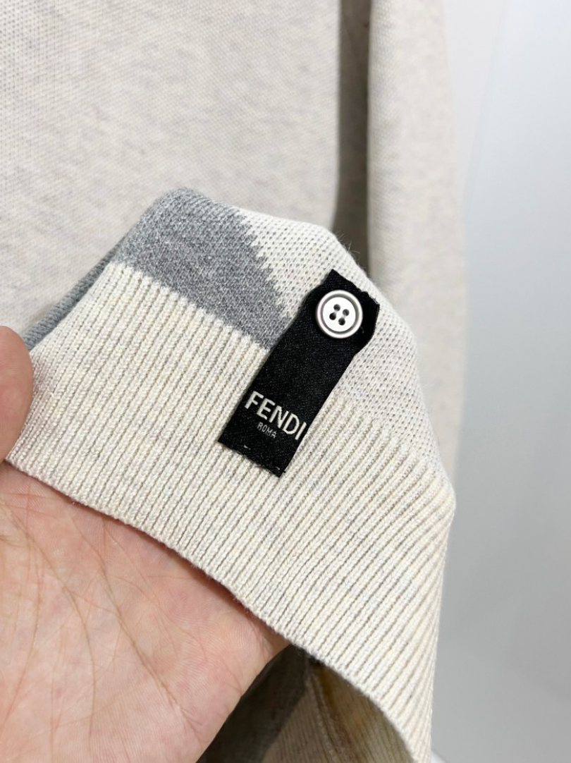 FENDI SIDE MONOGRAM FF RETRO KNIT SWEATER– 1:1 HIGH END