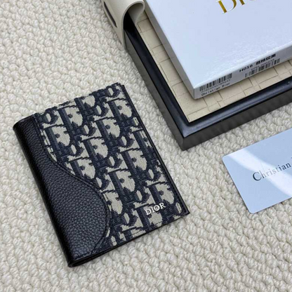 DIOR SADDLE OBLIQUE RETRO PASSPORT HOLDER – FULL SET – 1:1 HIGH END
