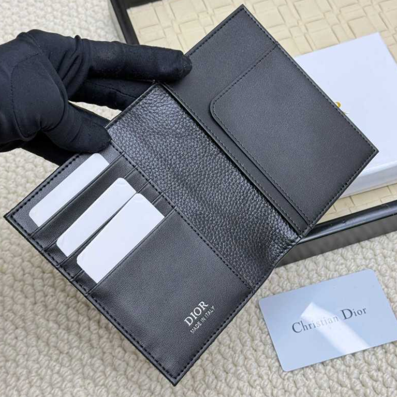 DIOR SADDLE OBLIQUE RETRO PASSPORT HOLDER – FULL SET – 1:1 HIGH END