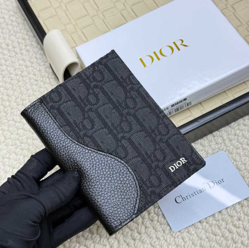 DIOR SADDLE OBLIQUE RETRO PASSPORT HOLDER – FULL SET – 1:1 HIGH END