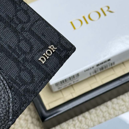 DIOR SADDLE OBLIQUE RETRO PASSPORT HOLDER – FULL SET – 1:1 HIGH END