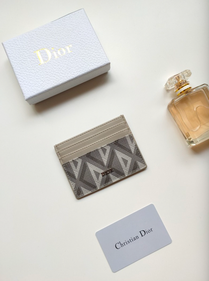 DIOR CD DIAMOND RETRO SLIM CARD HOLDER – FULL SET – 1:1 HIGH END
