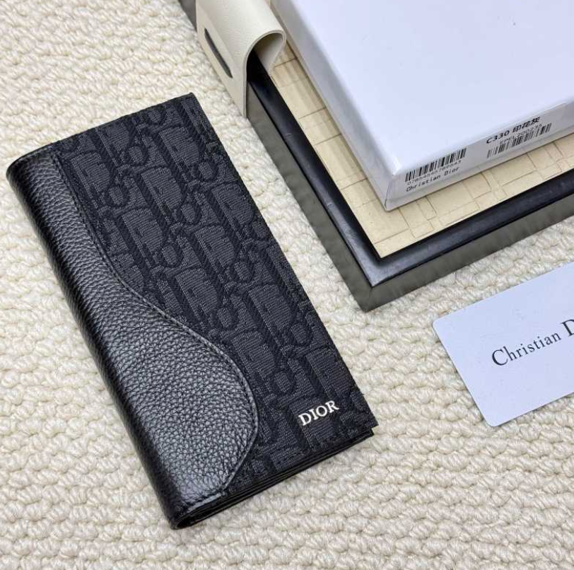 DIOR SADDLE AND OBLIQUE RETRO LONG WALLET COLLECTION – FULL SET – 1:1 HIGH END