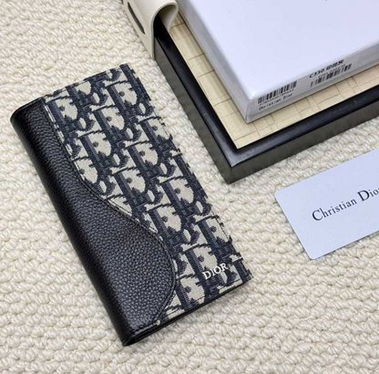 DIOR SADDLE AND OBLIQUE RETRO LONG WALLET COLLECTION – FULL SET – 1:1 HIGH END
