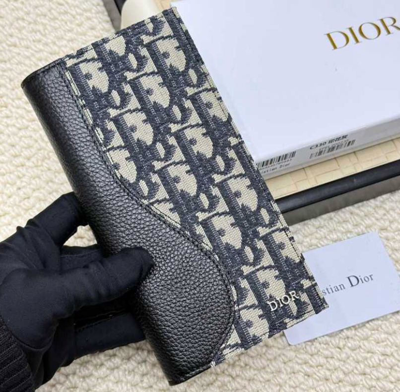DIOR SADDLE AND OBLIQUE RETRO LONG WALLET COLLECTION – FULL SET – 1:1 HIGH END