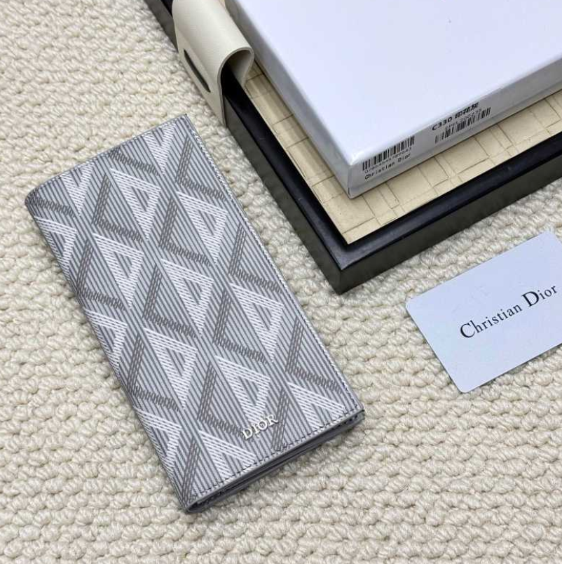 DIOR SADDLE AND OBLIQUE RETRO LONG WALLET COLLECTION – FULL SET – 1:1 HIGH END