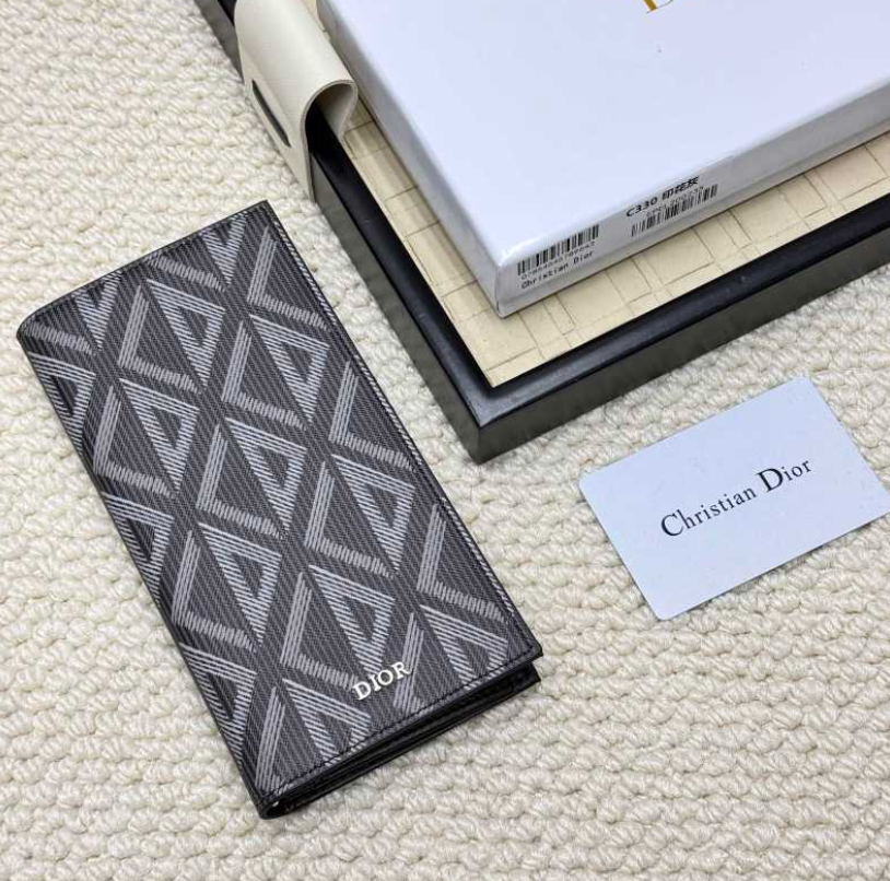 DIOR SADDLE AND OBLIQUE RETRO LONG WALLET COLLECTION – FULL SET – 1:1 HIGH END