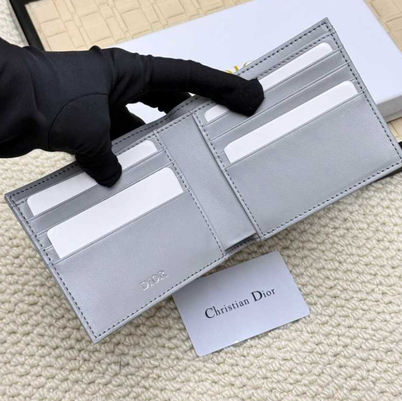 DIOR SADDLE AND OBLIQUE RETRO SHORT WALLET COLLECTION – FULL SET – 1:1 HIGH END