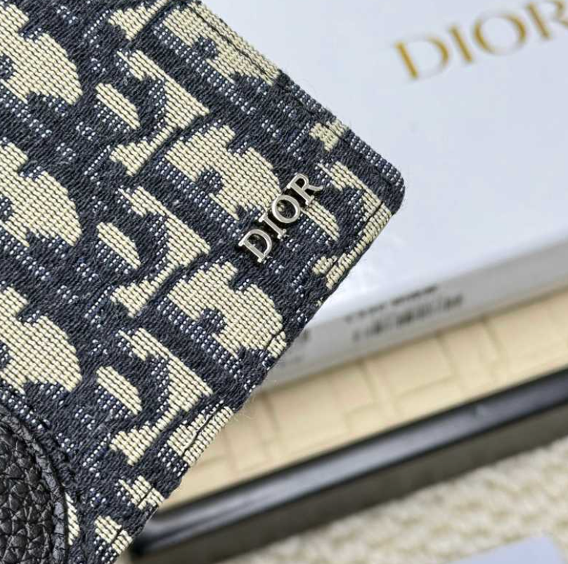 DIOR SADDLE AND OBLIQUE RETRO SHORT WALLET COLLECTION – FULL SET – 1:1 HIGH END
