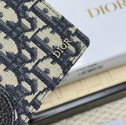 DIOR SADDLE AND OBLIQUE RETRO SHORT WALLET COLLECTION – FULL SET – 1:1 HIGH END