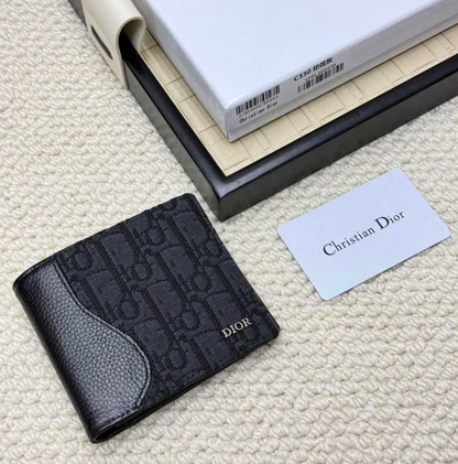 DIOR SADDLE AND OBLIQUE RETRO SHORT WALLET COLLECTION – FULL SET – 1:1 HIGH END