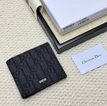 DIOR SADDLE AND OBLIQUE RETRO SHORT WALLET COLLECTION – FULL SET – 1:1 HIGH END