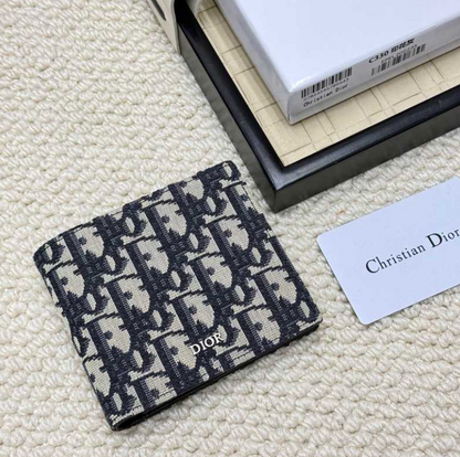 DIOR SADDLE AND OBLIQUE RETRO SHORT WALLET COLLECTION – FULL SET – 1:1 HIGH END
