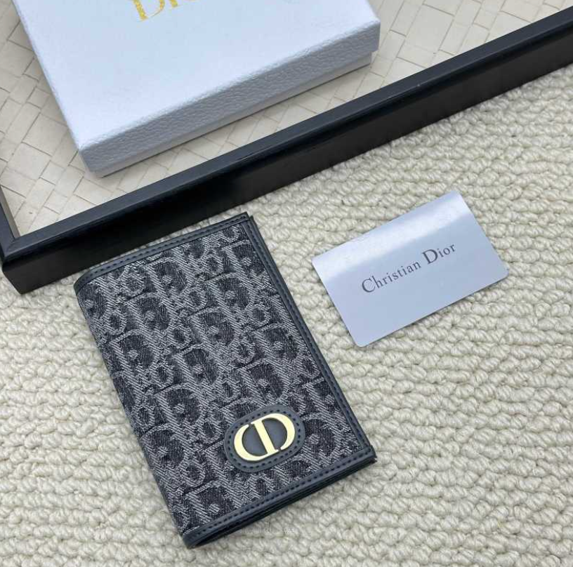 DIOR OBLIQUE CD RETRO PASSPORT HOLDER COLLECTION – FULL SET – 1:1 HIGH END