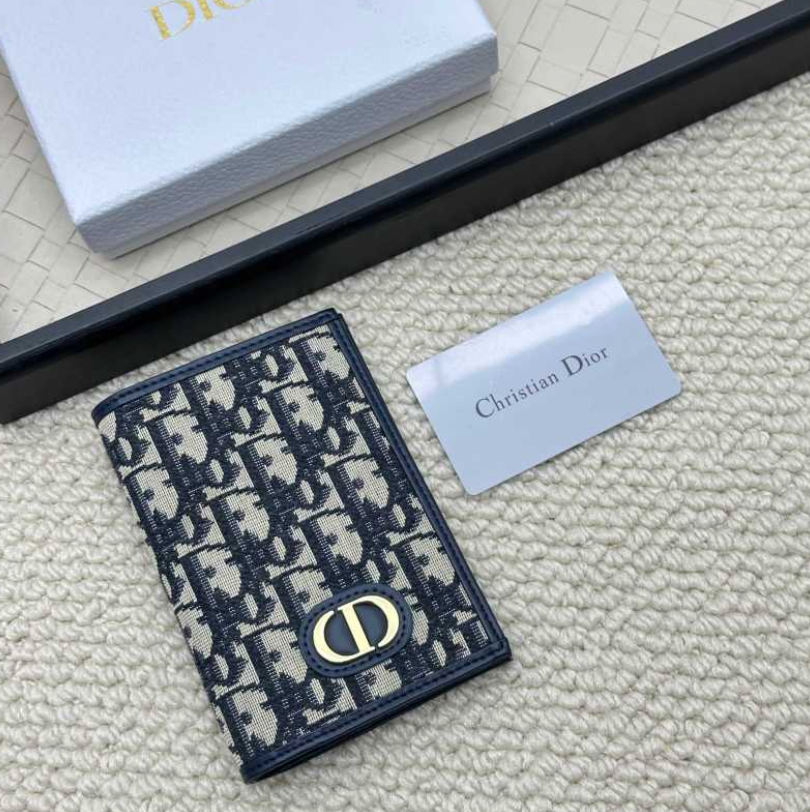 DIOR OBLIQUE CD RETRO PASSPORT HOLDER COLLECTION – FULL SET – 1:1 HIGH END