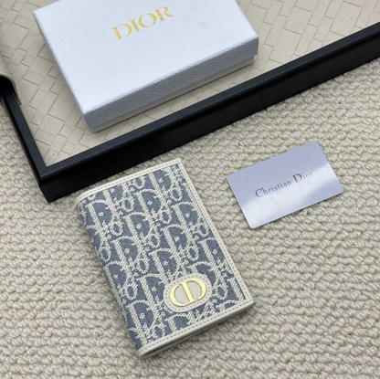 DIOR OBLIQUE CD RETRO PASSPORT HOLDER COLLECTION – FULL SET – 1:1 HIGH END