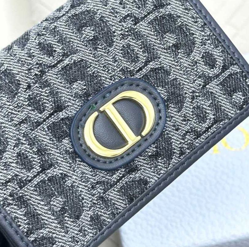 DIOR OBLIQUE CD RETRO ACCORDION CARD HOLDER COLLECTION – FULL SET – 1:1 HIGH END