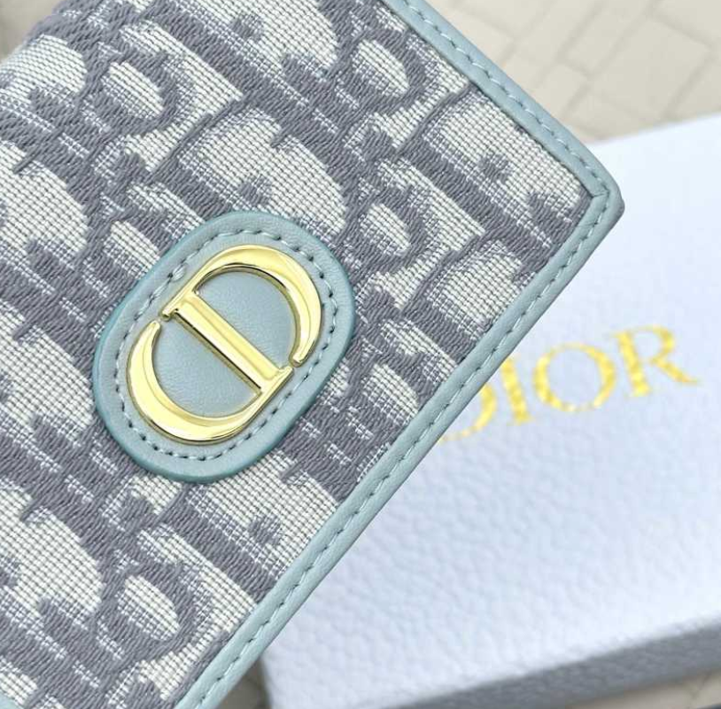 DIOR OBLIQUE CD RETRO ACCORDION CARD HOLDER COLLECTION – FULL SET – 1:1 HIGH END
