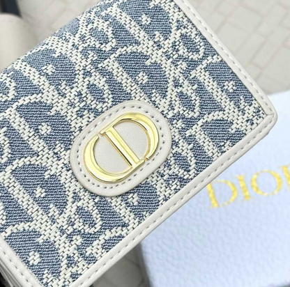 DIOR OBLIQUE CD RETRO ACCORDION CARD HOLDER COLLECTION – FULL SET – 1:1 HIGH END