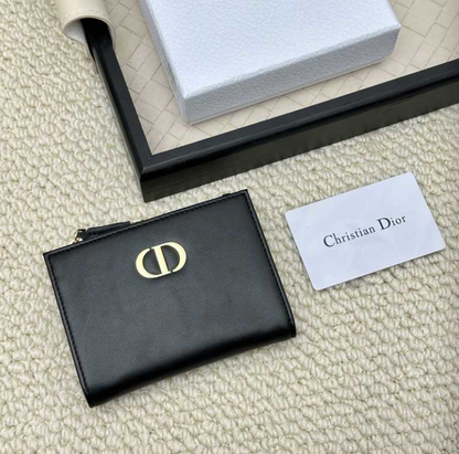 DIOR CARO DAHLIA RETRO COMPACT WALLET COLLECTION – FULL SET – 1:1 HIGH END