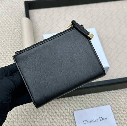 DIOR CARO DAHLIA RETRO COMPACT WALLET COLLECTION – FULL SET – 1:1 HIGH END