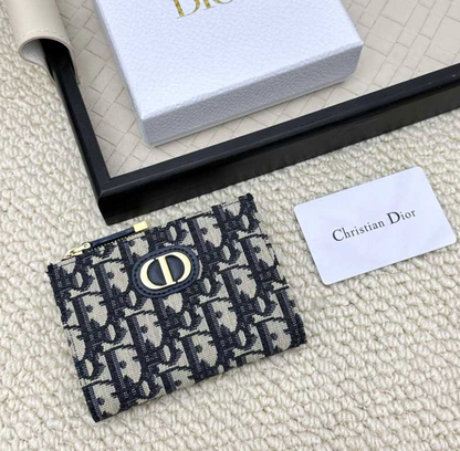 DIOR CARO DAHLIA RETRO COMPACT WALLET COLLECTION – FULL SET – 1:1 HIGH END