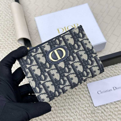DIOR CARO DAHLIA RETRO COMPACT WALLET COLLECTION – FULL SET – 1:1 HIGH END
