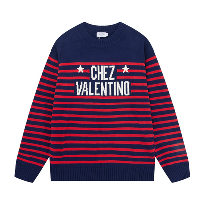 VALENTINO MONOGRAM KNIT SWEATER – MULTIPLE DESIGNS – 1:1 HIGH END