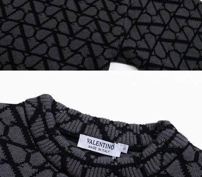 VALENTINO MONOGRAM KNIT SWEATER – MULTIPLE DESIGNS – 1:1 HIGH END