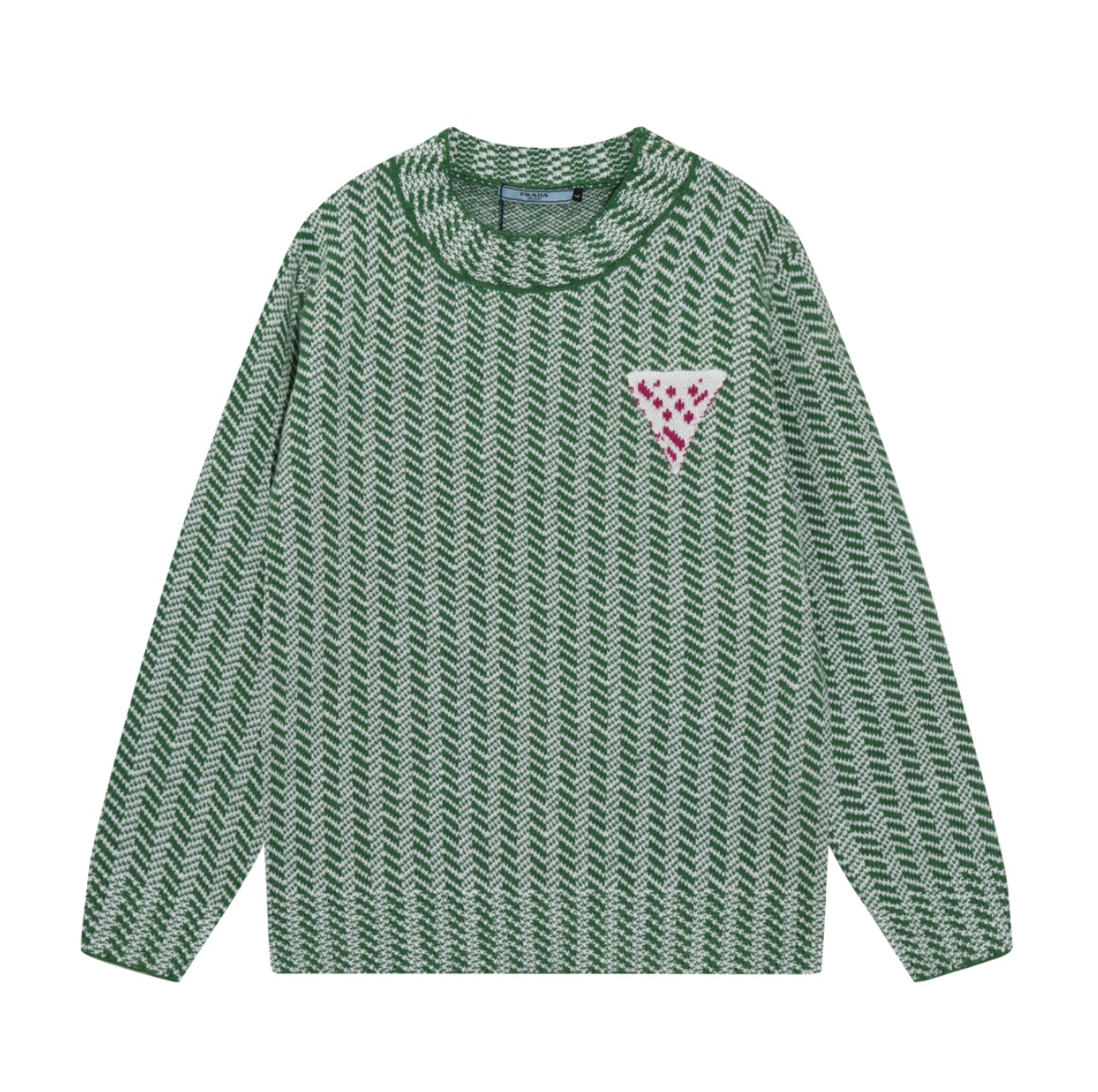 PRADA TRIANGLE LOGO KNIT SWEATER – MULTIPLE DESIGNS – 1:1 HIGH END