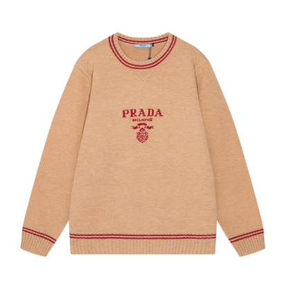 PRADA TRIANGLE LOGO KNIT SWEATER – MULTIPLE DESIGNS – 1:1 HIGH END