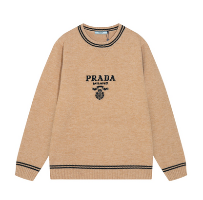 PRADA TRIANGLE LOGO KNIT SWEATER – MULTIPLE DESIGNS – 1:1 HIGH END