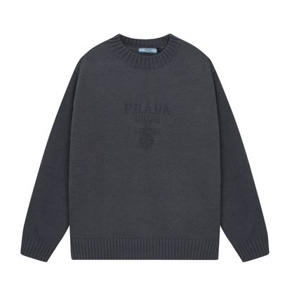 PRADA TRIANGLE LOGO KNIT SWEATER – MULTIPLE DESIGNS – 1:1 HIGH END