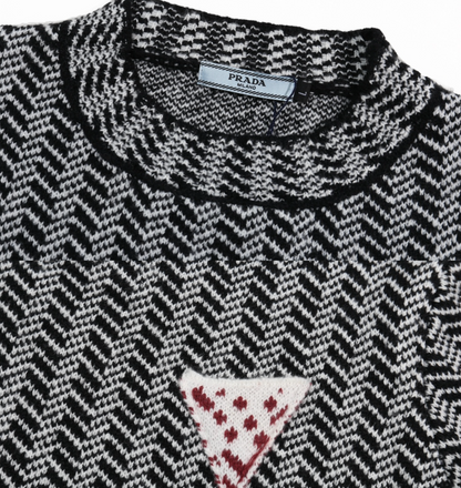 PRADA TRIANGLE LOGO KNIT SWEATER – MULTIPLE DESIGNS – 1:1 HIGH END