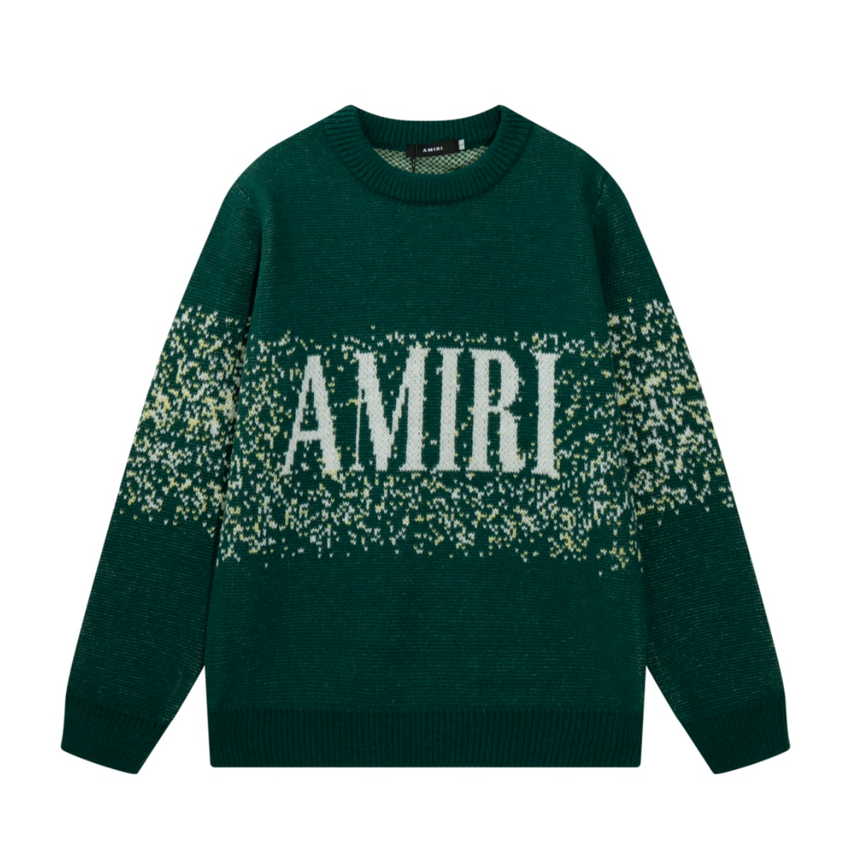 AMIRI LOGO JACQUARD KNIT SWEATER – MULTIPLE DESIGNS – 1:1 HIGH END