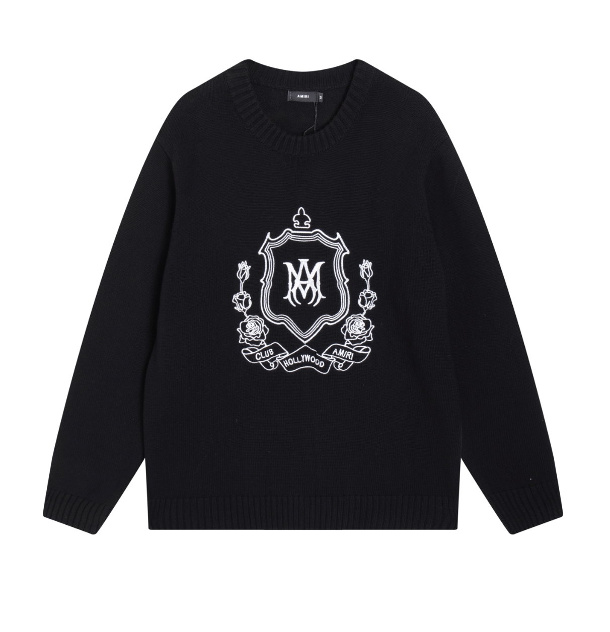 AMIRI LOGO JACQUARD KNIT SWEATER – MULTIPLE DESIGNS – 1:1 HIGH END