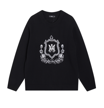 AMIRI LOGO JACQUARD KNIT SWEATER – MULTIPLE DESIGNS – 1:1 HIGH END
