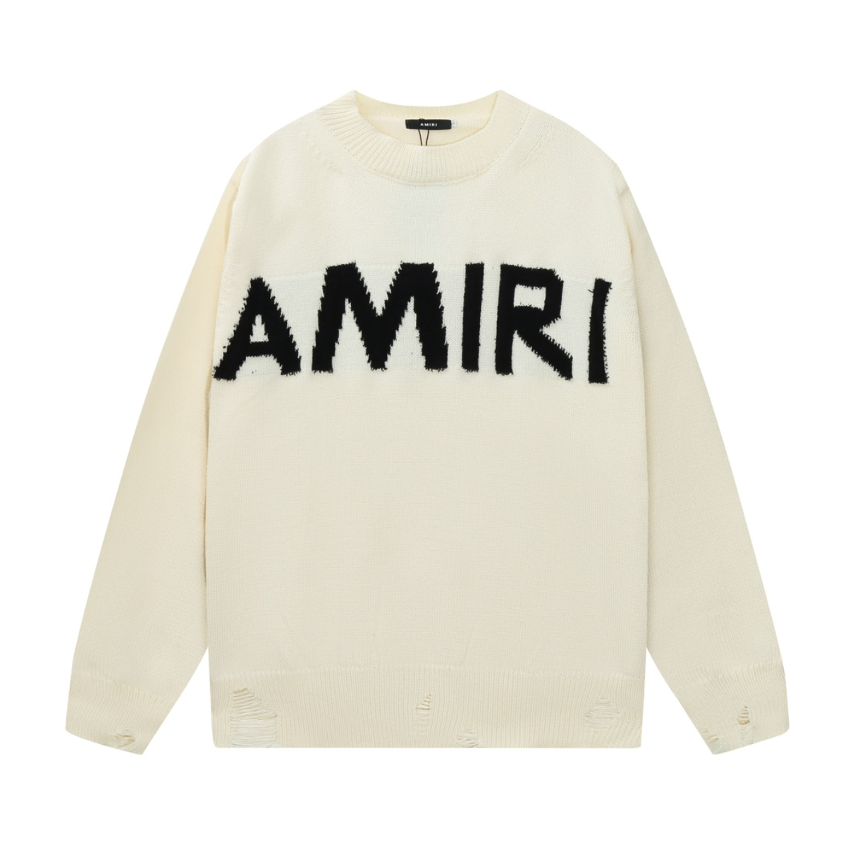 AMIRI LOGO JACQUARD KNIT SWEATER – MULTIPLE DESIGNS – 1:1 HIGH END