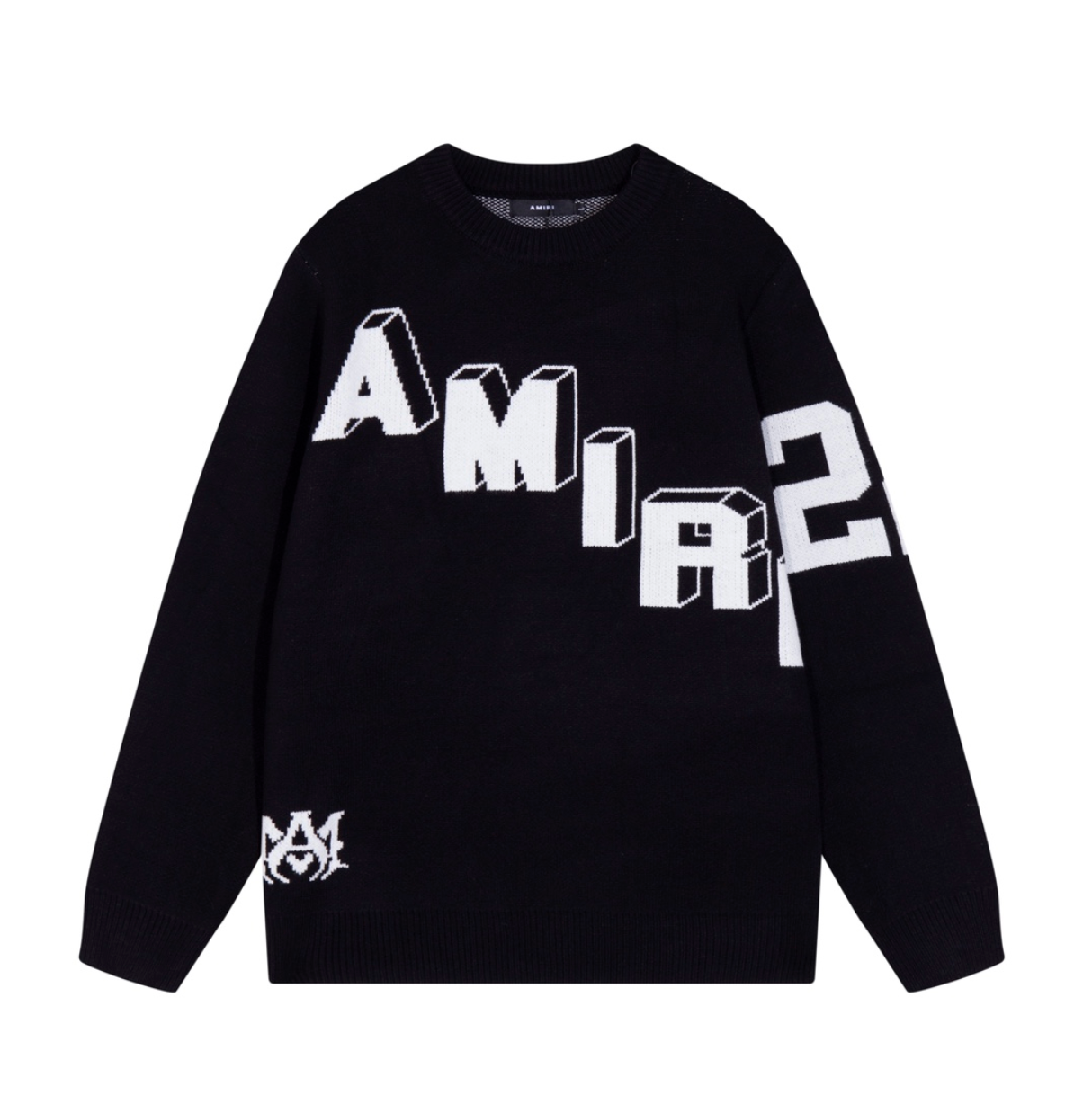 AMIRI LOGO JACQUARD KNIT SWEATER – MULTIPLE DESIGNS – 1:1 HIGH END