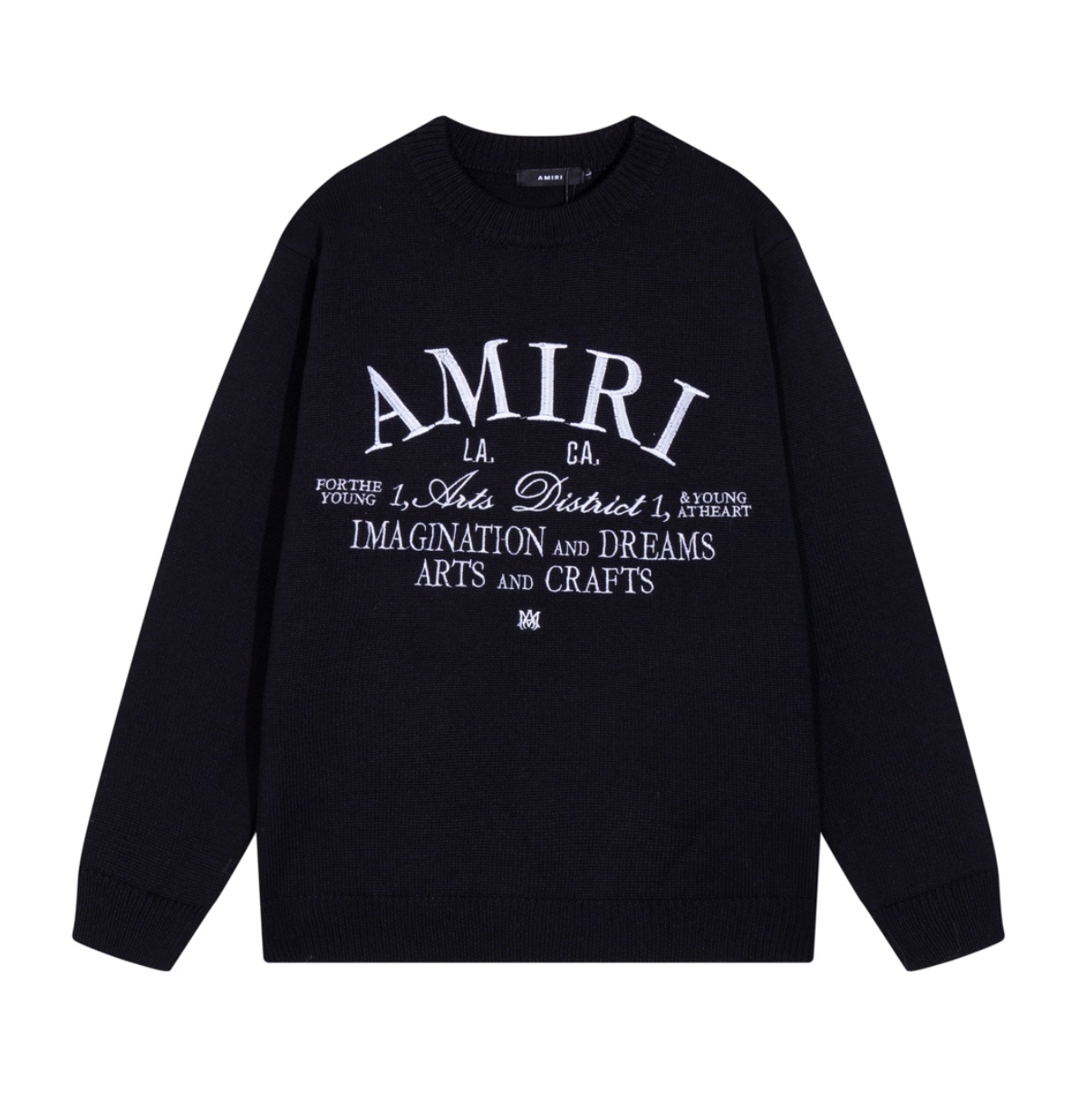 AMIRI LOGO JACQUARD KNIT SWEATER – MULTIPLE DESIGNS – 1:1 HIGH END